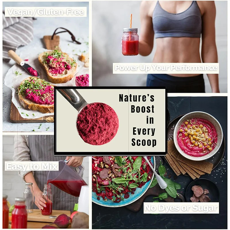 Organic Beetroot Powder – Heart &amp; Circulation Support