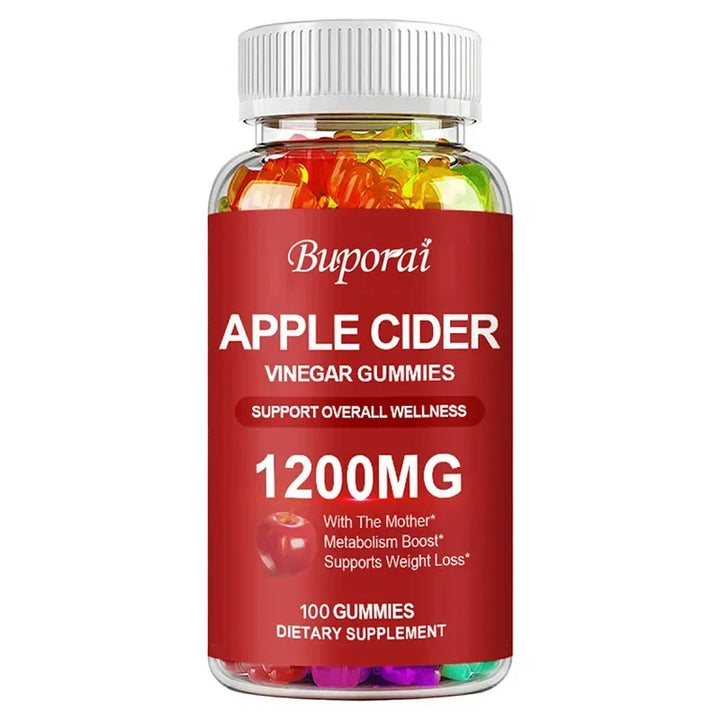 Apple Cider Vinegar Gummies 1200mg – Digestive &amp; Wellness Support