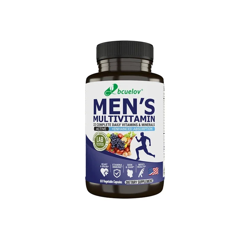 Men’s Multivitamin &amp; Mineral Capsules – Daily Wellness