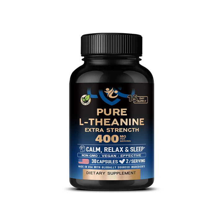 L-Theanine Capsules – Stress, Mood &amp; Focus Support