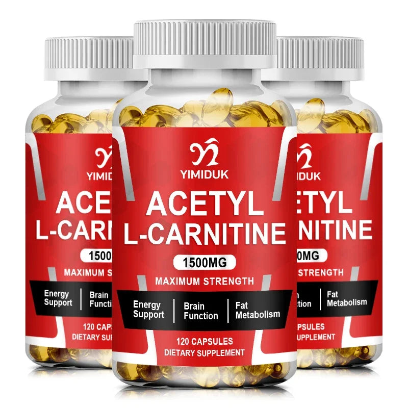 Acetyl L-Carnitine Capsules – Energy, Focus &amp; Metabolism Support