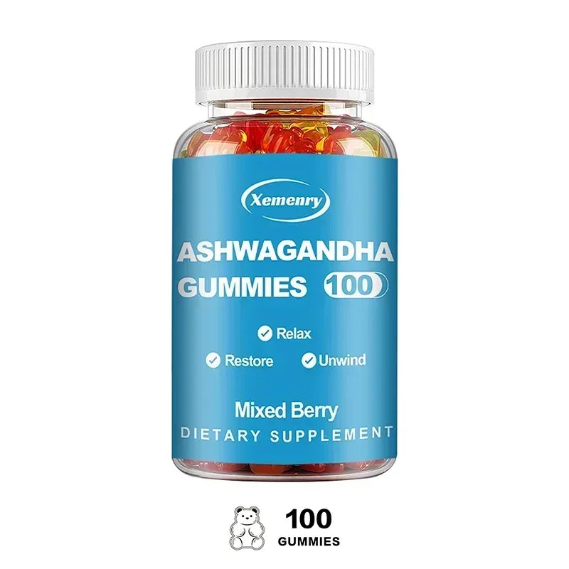 Ashwagandha Gummies – Stress, Sleep &amp; Energy Support