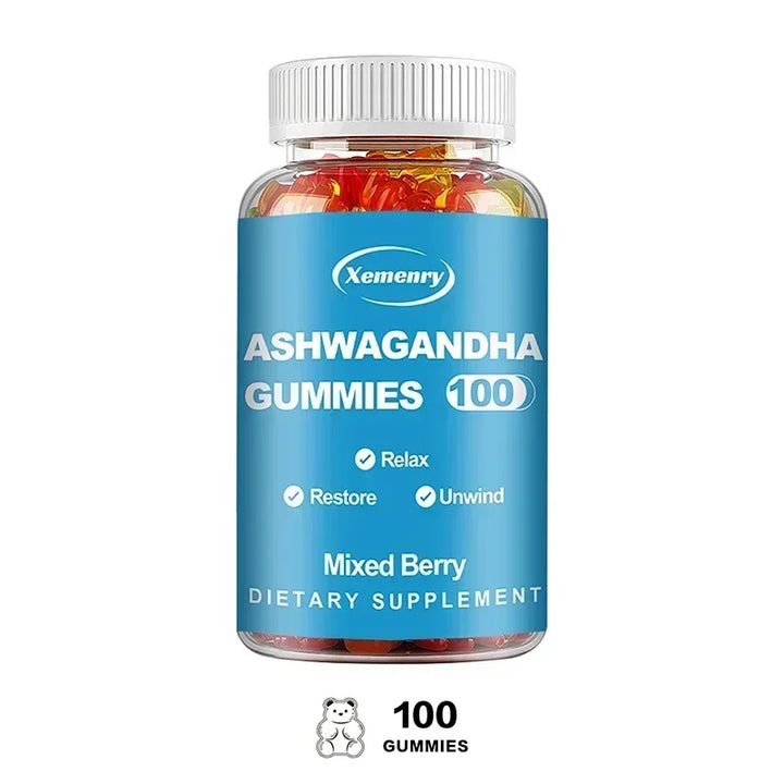 Ashwagandha Gummies – Stress, Sleep &amp; Energy Support