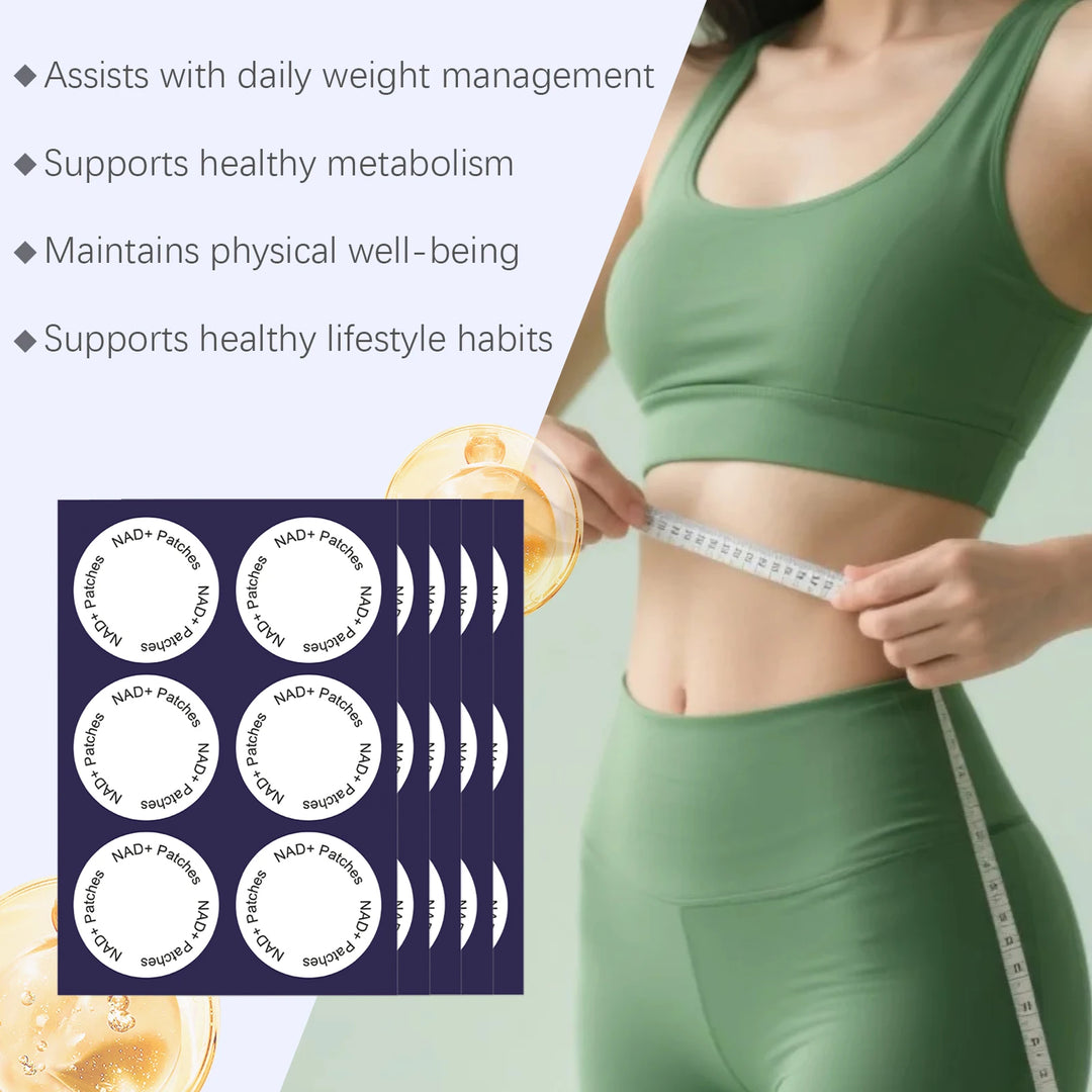 30/60/90pcs Enhance Energy Patches Vitality Boost Metabolism Suppor Firming Skin Slimming Body Care Wellness Patch