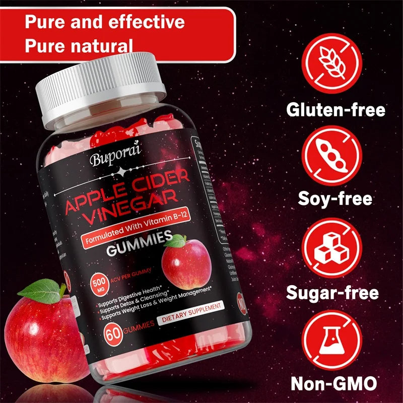 Apple Cider Vinegar Gummies – Digestive &amp; Weight Management Support