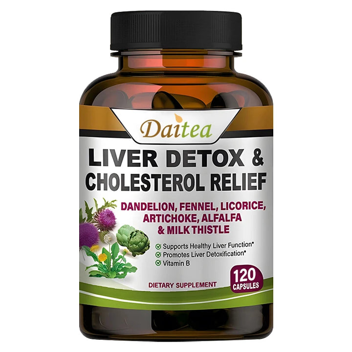 Liver Cleanse Detox &amp; Repair - with Artichoke, Dandelion, Liver &amp; Kidney Health, Liver Cleanse, Detox &amp; Repair