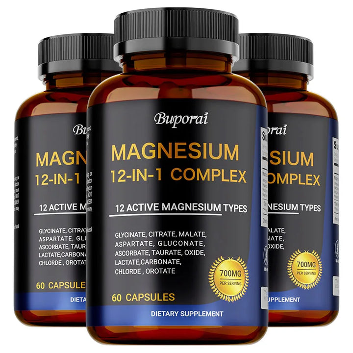 Magnesium Complex Capsules – Muscle, Bone &amp; Sleep Support