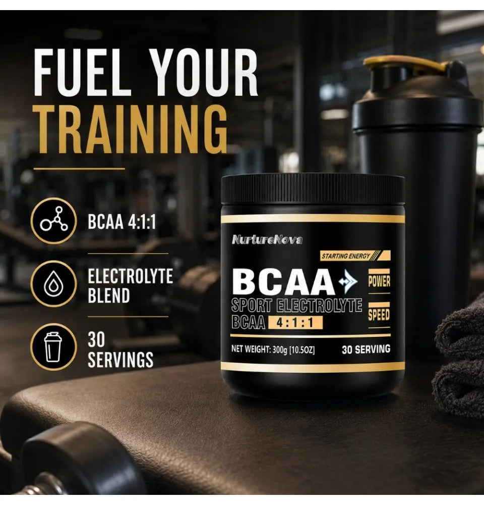 BCAA 4:1:1 Powder with Electrolytes – 300g