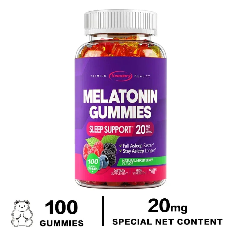 Melatonin Gummies – Sleep, Relaxation &amp; Wellness Support