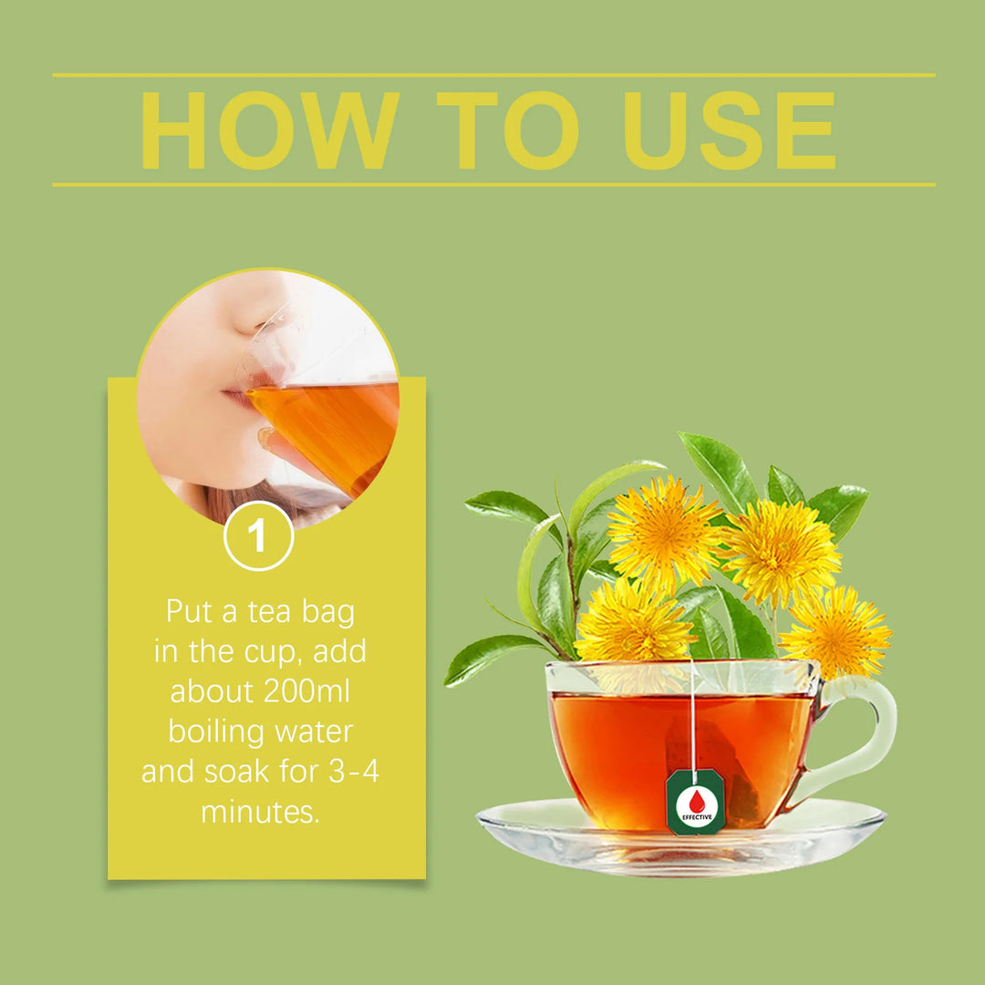 Natural Herbal Detox Tea Bags – Wellness &amp; Weight Support