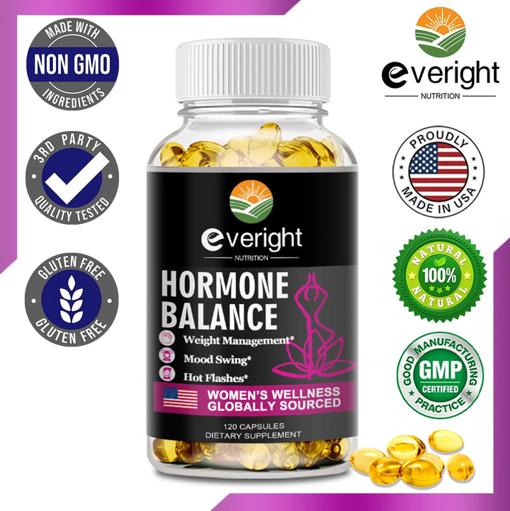 Women’s Hormone Balance Capsules – Menopause &amp; Stress Support