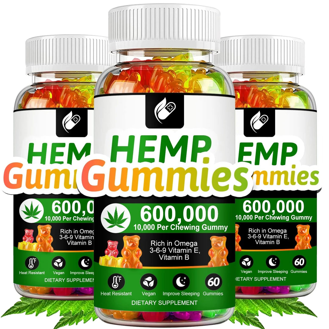 Omega 3-6-9 + Vitamins B &amp; E Gummies – Stress, Sleep &amp; Wellness