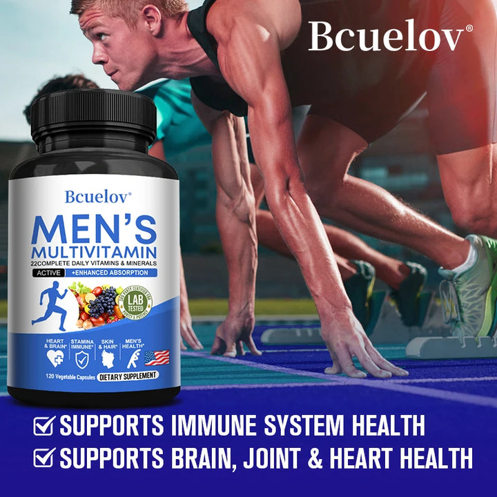 Men’s Daily Multivitamin – Energy, Focus &amp; Wellness