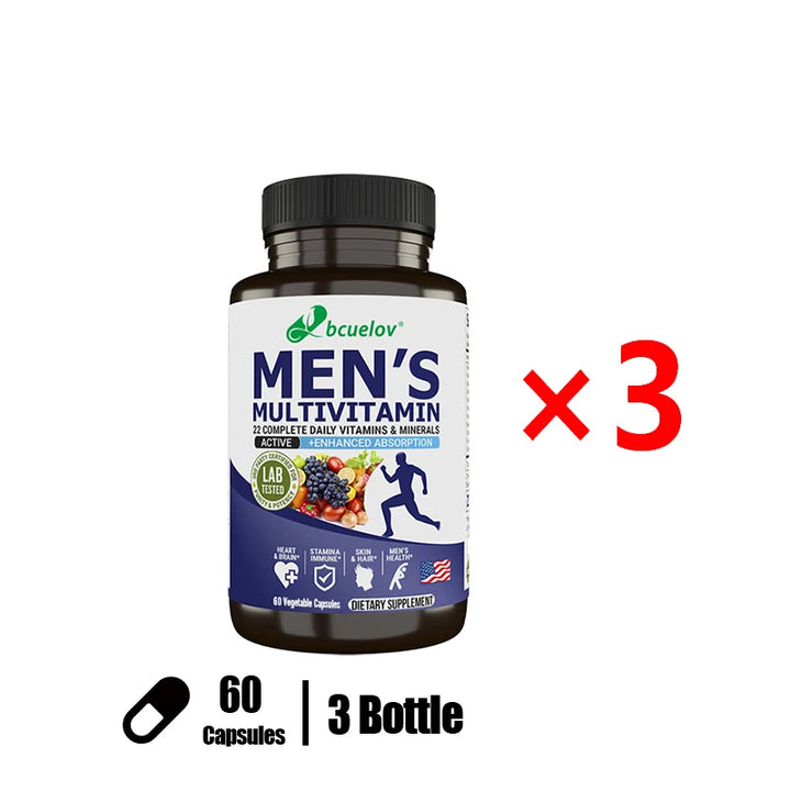 Men’s Multivitamin &amp; Mineral Capsules – Daily Wellness