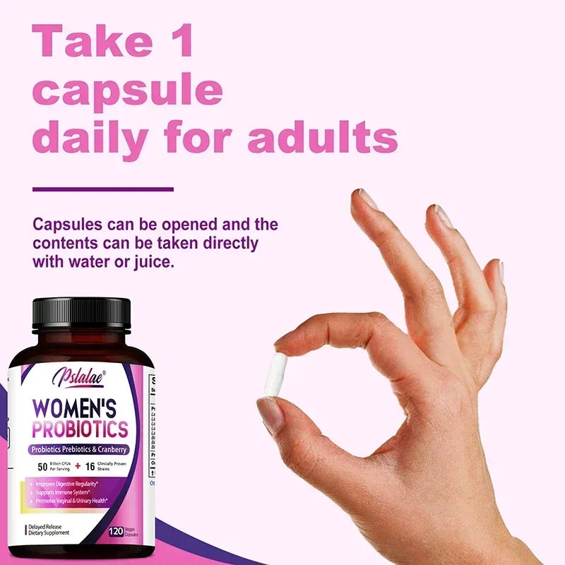 Women’s Probiotic – Digestive &amp; Flora Balance Support