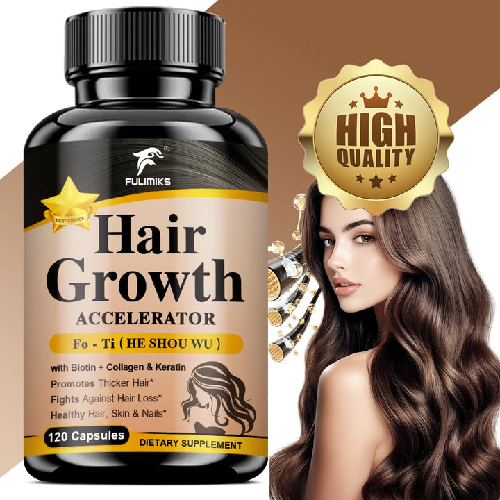 Hair Growth Vitamins Capsules – Hair, Skin &amp; Nails Support