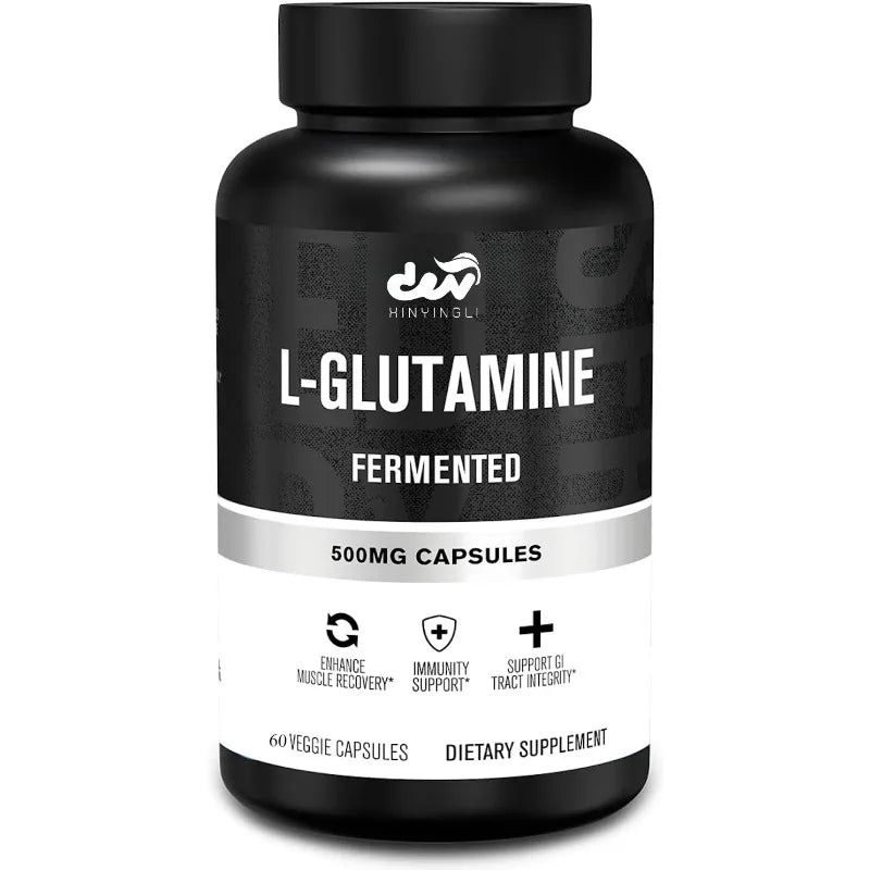 L-Glutamine Capsules – Muscle Recovery &amp; Digestive Support