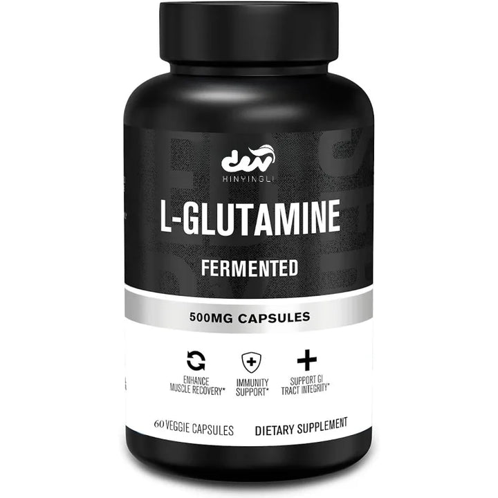 L-Glutamine Capsules – Muscle Recovery &amp; Digestive Support
