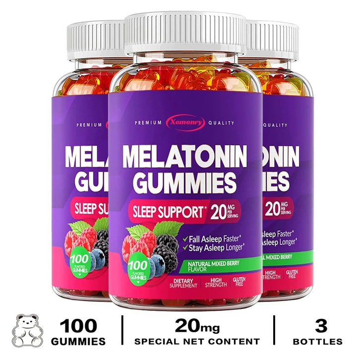 Melatonin Gummies – Sleep, Relaxation &amp; Wellness Support