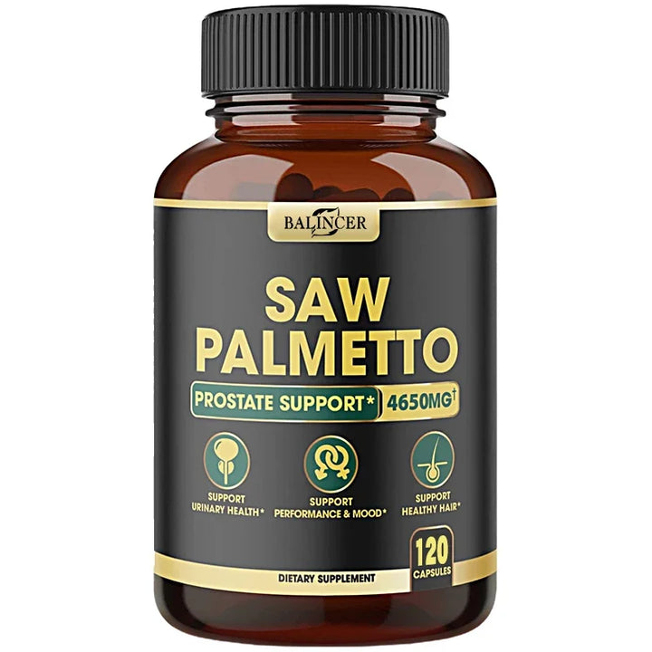 Saw Palmetto Capsules – Prostate &amp; Men’s Wellness Support
