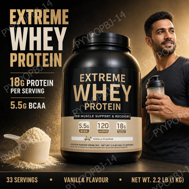 Whey Protein Powder – Vanilla 1kg | 18g Protein