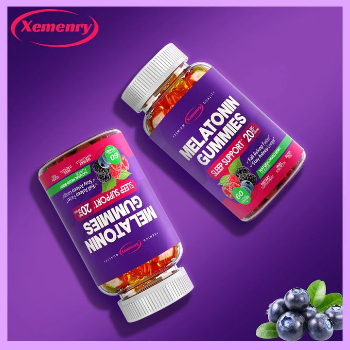 Melatonin Gummies – Sleep, Relaxation &amp; Wellness Support