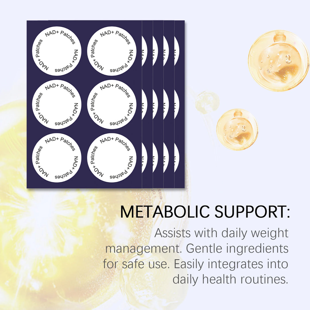 30/60/90pcs Enhance Energy Patches Vitality Boost Metabolism Suppor Firming Skin Slimming Body Care Wellness Patch