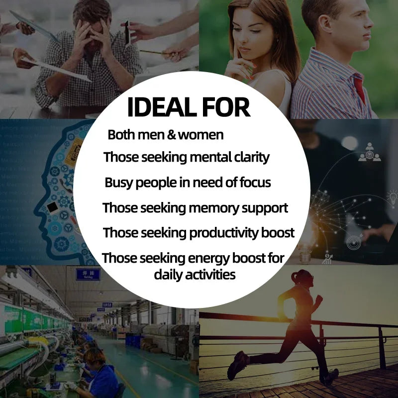 Mushroom Supplement Blend – Energy, Focus &amp; Brain Support
