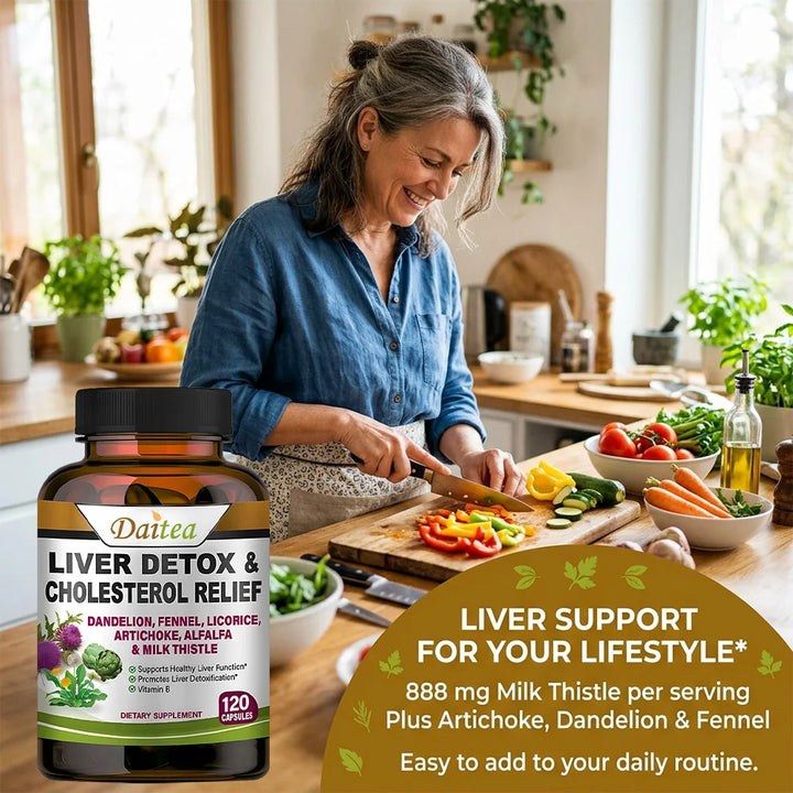 Liver Cleanse Detox &amp; Repair - with Artichoke, Dandelion, Liver &amp; Kidney Health, Liver Cleanse, Detox &amp; Repair