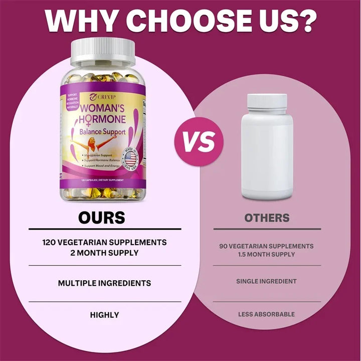 Women’s Hormone Balance Supplement – PMS &amp; Wellness Support