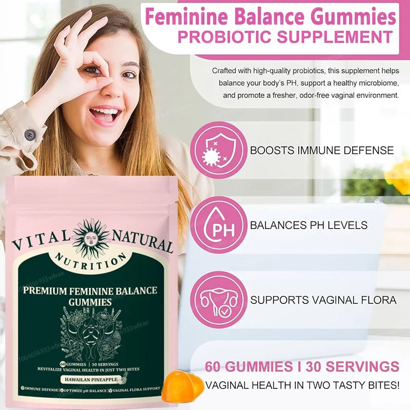 Feminine Balance Gummies – Women’s Wellness &amp; Immune Support