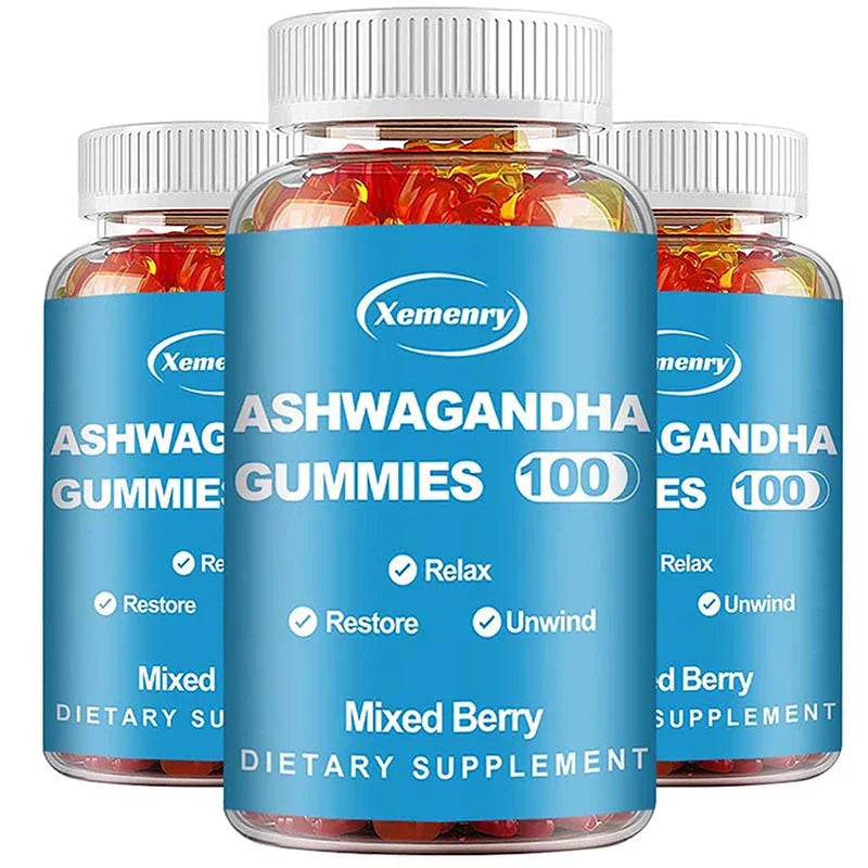 Ashwagandha Gummies – Stress, Sleep &amp; Energy Support