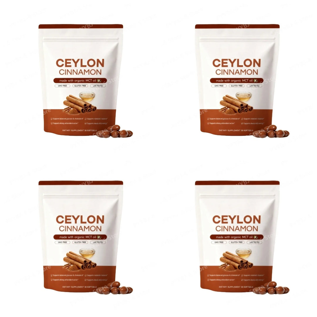 Ceylon Cinnamon Softgels with MCT Oil – Digestive &amp; Antioxidant Support