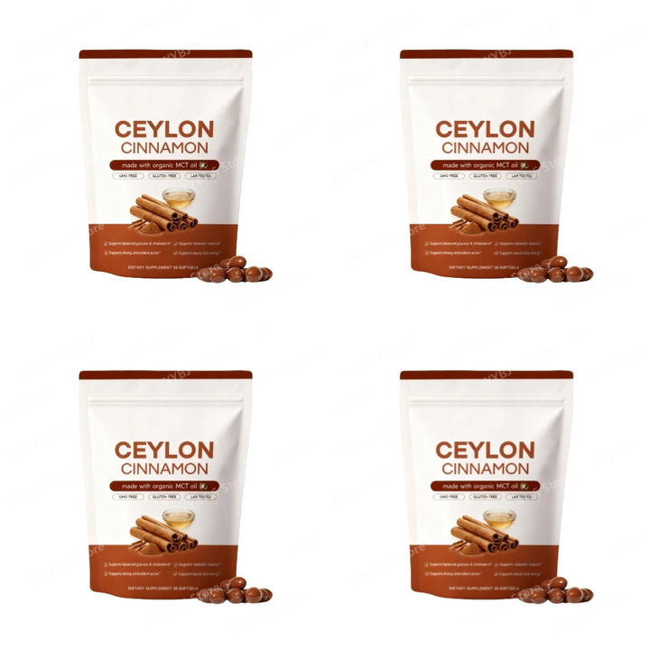 Ceylon Cinnamon Softgels with MCT Oil – Digestive &amp; Antioxidant Support