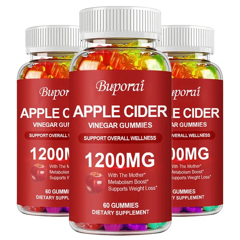 Apple Cider Vinegar Gummies 1200mg – Digestive &amp; Wellness Support