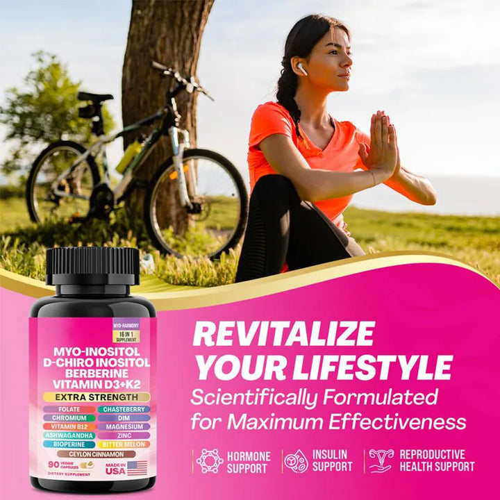 13 In 1 Corti-Soothe Cortisol Supplement Manage Stress Support Adrenal Health,90Capsules 16 In 1 Vitamin D3 K2 Capsules