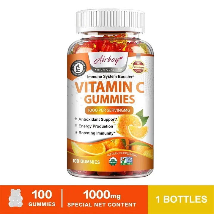 Vitamin C Gummies – Immune, Skin &amp; Antioxidant Support