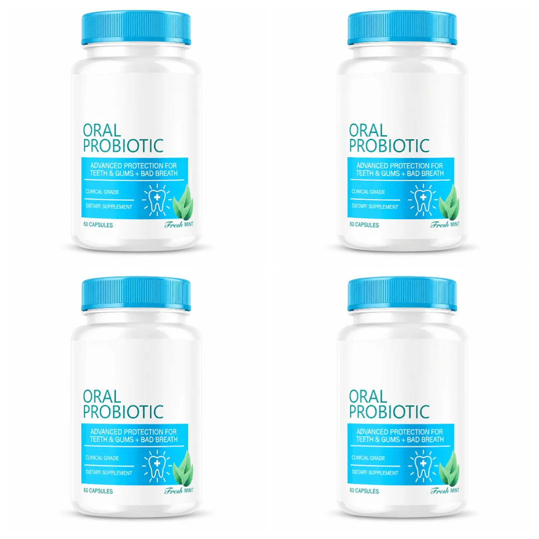 Oral Probiotic Capsules – Fresh Breath, Teeth &amp; Gum Support