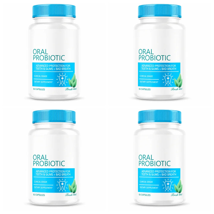 Oral Probiotic Capsules – Fresh Breath, Teeth &amp; Gum Support