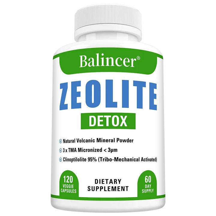 Zeolite is a pure natural mineral that supports kidneys, digestive system health, enhances immunity, and removes toxins