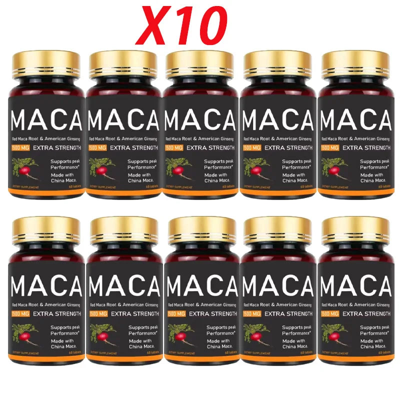 Premium Oyster, Maca &amp; Ginseng Formula，Natural Male Performance Support | Male Enhancing for Stamina, Endurance &amp; Muscle Growt
