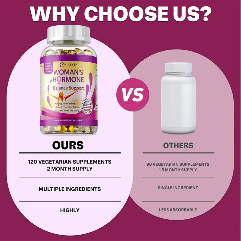 Women’s Hormone Balance Supplement – PMS &amp; Wellness Support
