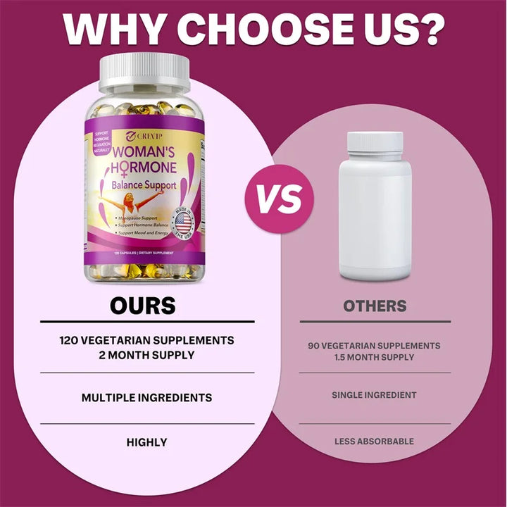 Women’s Hormone Balance Supplement – PMS &amp; Wellness Support