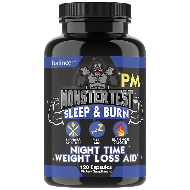 Night Time Fat Burning Capsule - Supports Immune System Health, Appetite Suppression, Healthy Weight Management