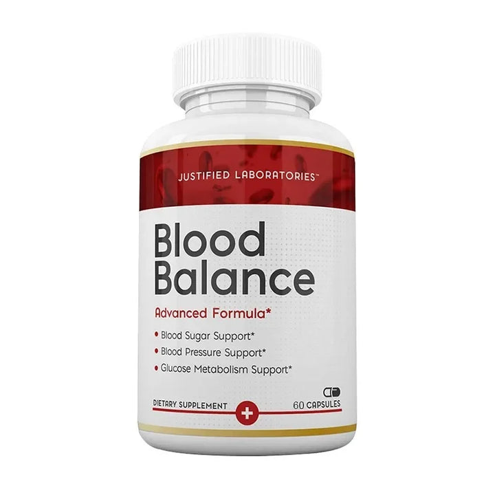 Blood Balance - All Natural Blood Sugar Supplement Blood Pressure Glucose Metabolism Support Promotes Cardiovascular Health