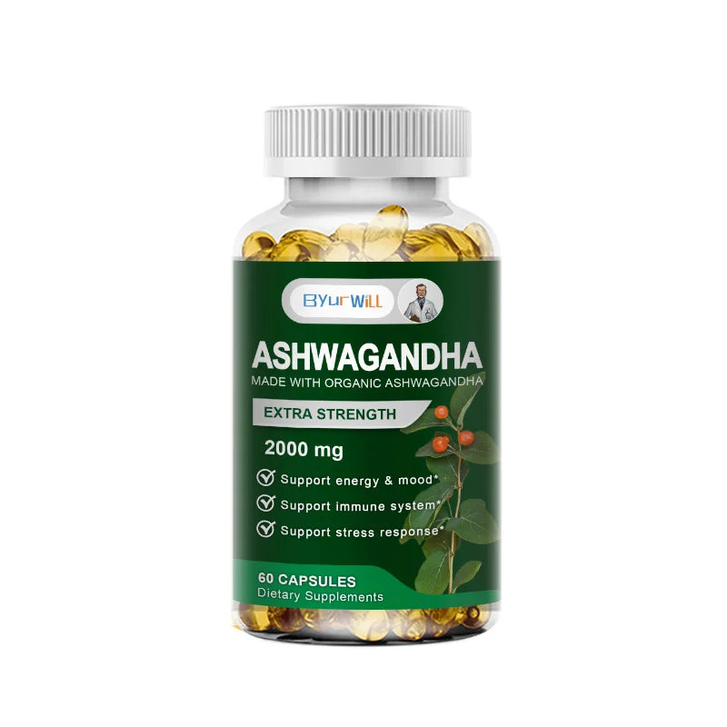 KSM-66 Ashwagandha 2000mg – Stress &amp; Mood Support