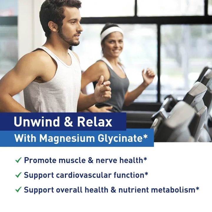 Magnesium Glycinate – Nerve, Muscle &amp; Sleep Support