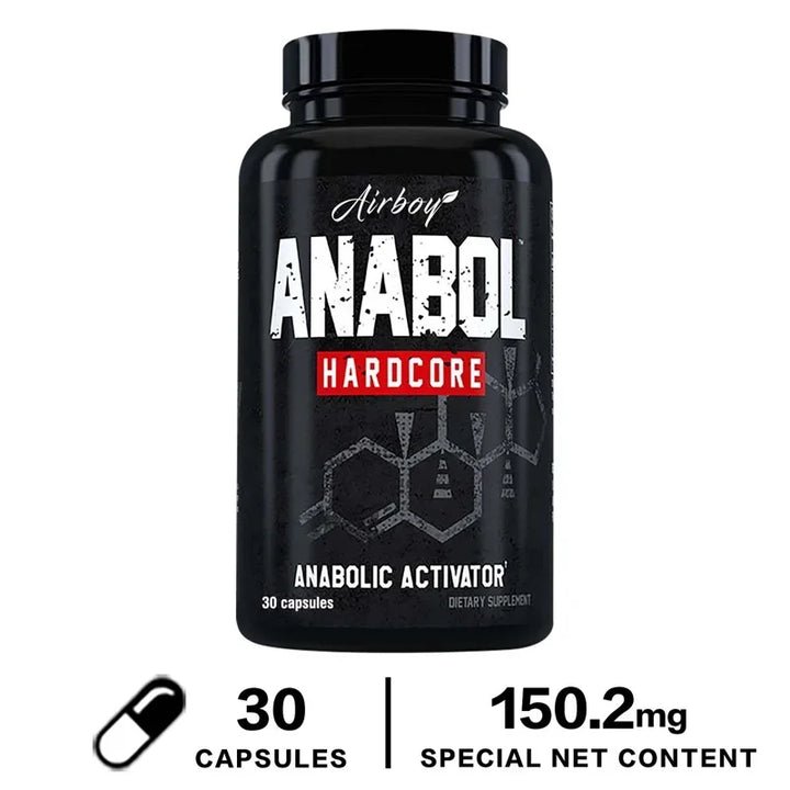 Anabol Hardcore Supplement - Helps Build Lean, Firm, High-quality Muscle,Promoting Muscle Growth,Recovery &amp; Strength Enhancement