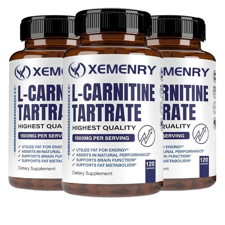L-Carnitine Capsules – Energy, Focus &amp; Metabolism Support