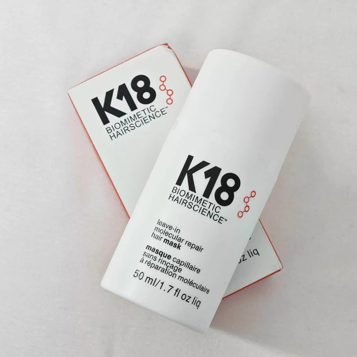 K18 Leave-In Molecular Keratin Repair Hair Mask 50ml No Rinse Formula Hydrating Repair Split End Smooth Hair for Women Hair Care